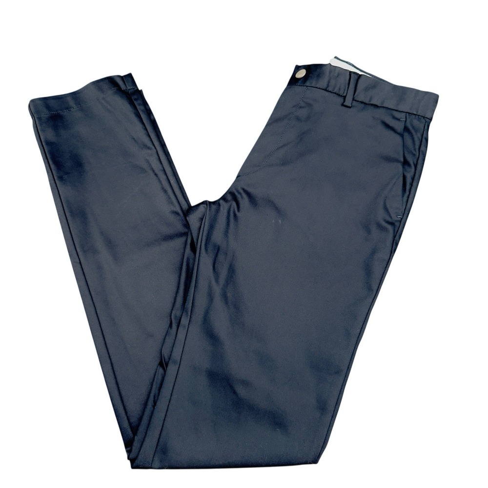 Spoke Trousers Mens W31 L34 Blue Build A Hardy Chinos Cotton Slim Fit